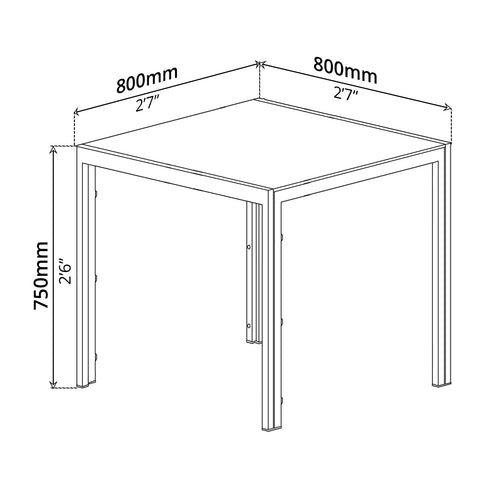 Dining Set - Asters Maldives