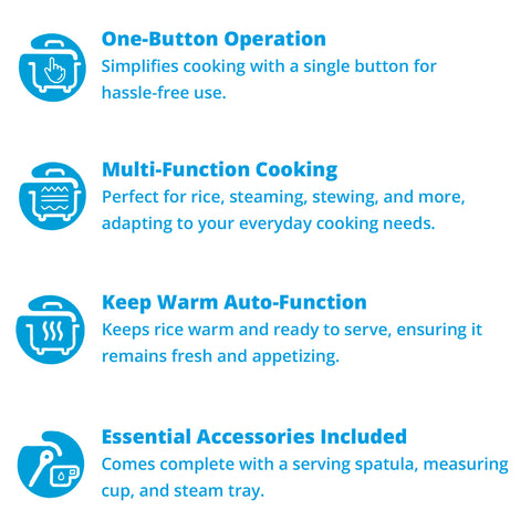 Rice Cooker (1.8L) - Asters Maldives