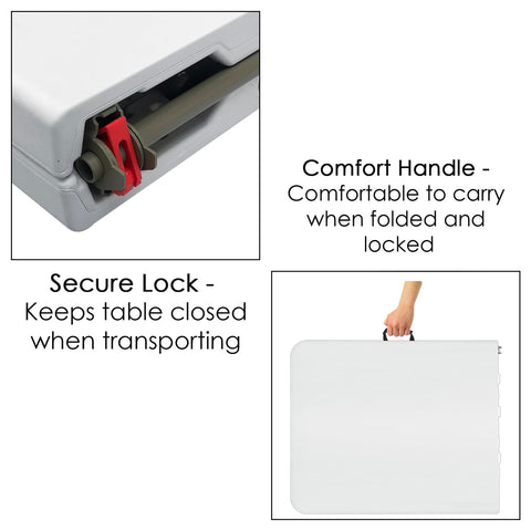Folding Table (5'11" x 2'5") - Asters Maldives