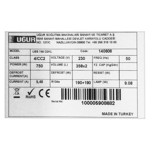 Display Fridge (716L)