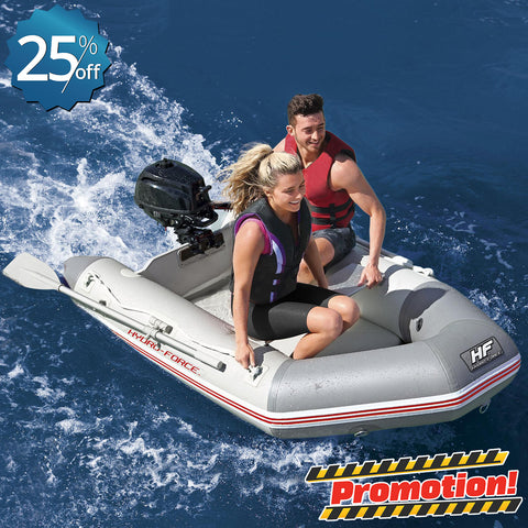 Inflatable Boat (2 Oars & Air Pump) - Asters Maldives