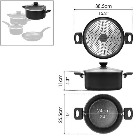 Cookware Set (7 PCs) - Asters Maldives
