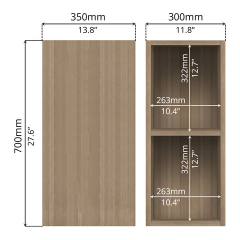 Wall Open Cabinet - Asters Maldives