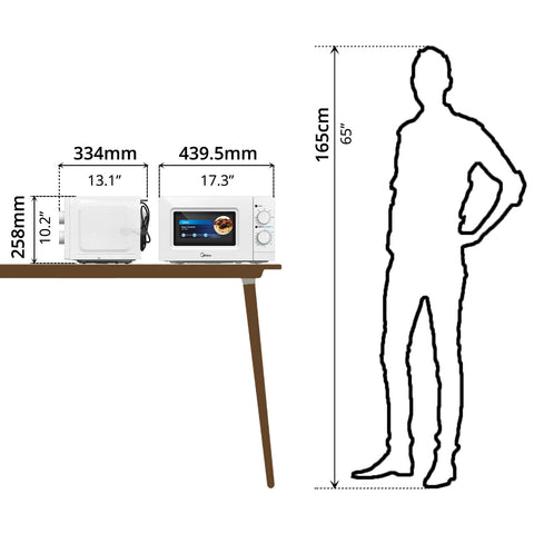 Microwave Oven (20L) - Asters Maldives