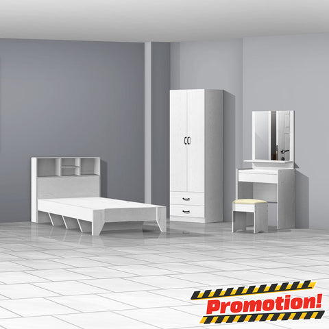 Bedroom Set (3 PCs) - Asters Maldives