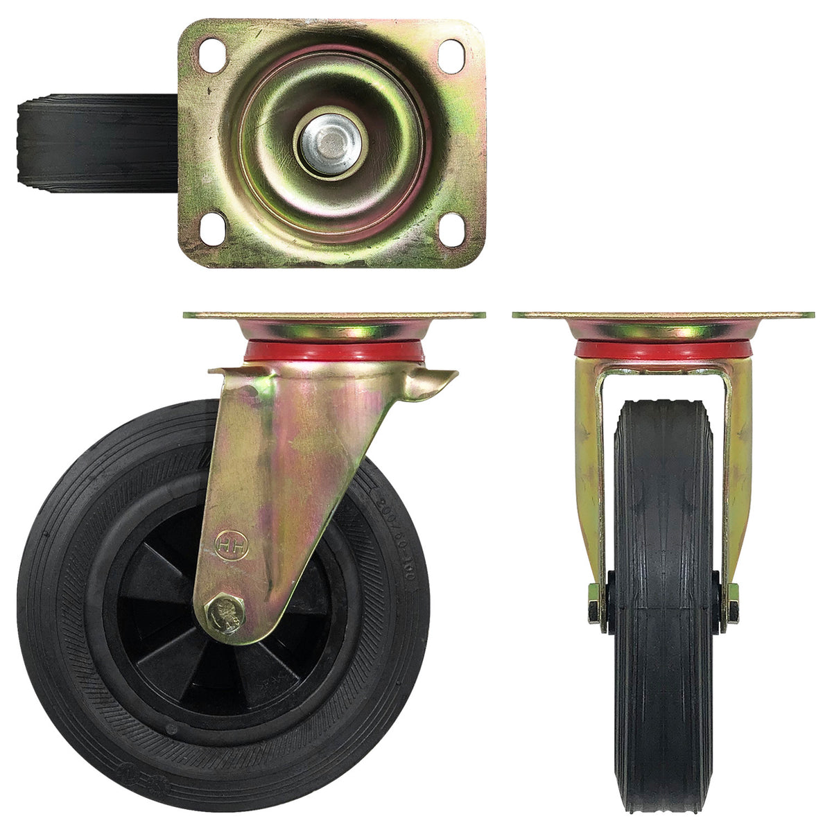 XDPC XDL 660B 3 Dustbin Wheel Without Brake Asters Maldives xdpc-xdl-660b-3-dustbin-wheel-without-brake-asters-maldives