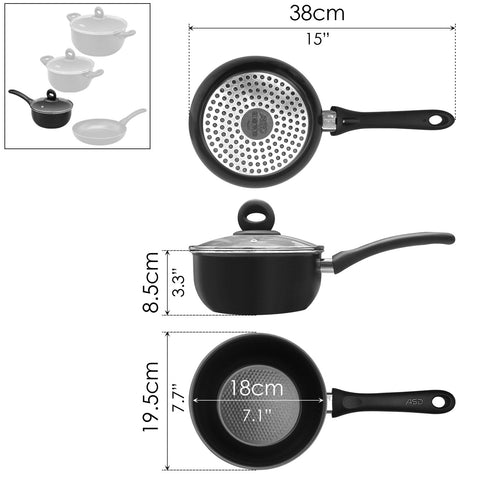 Cookware Set (7 PCs) - Asters Maldives