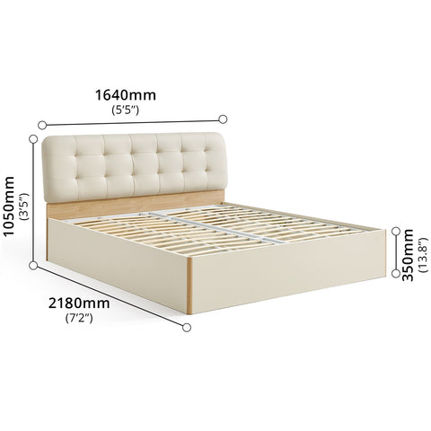 Storage Queen Bed - Asters Maldives