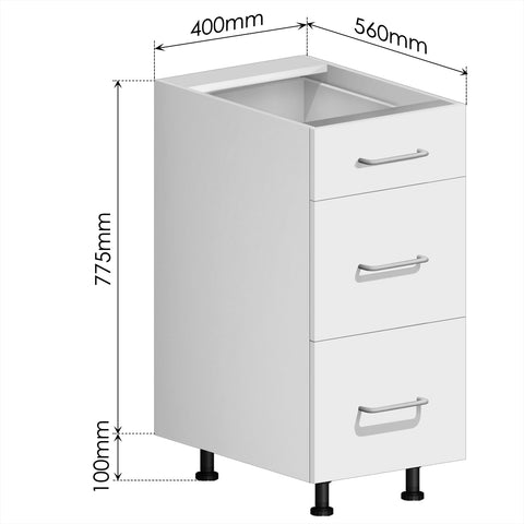 Drawer Cabinet (Melamine) - Asters Maldives