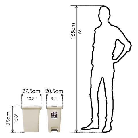 Dustbin (10L) - Asters Maldives