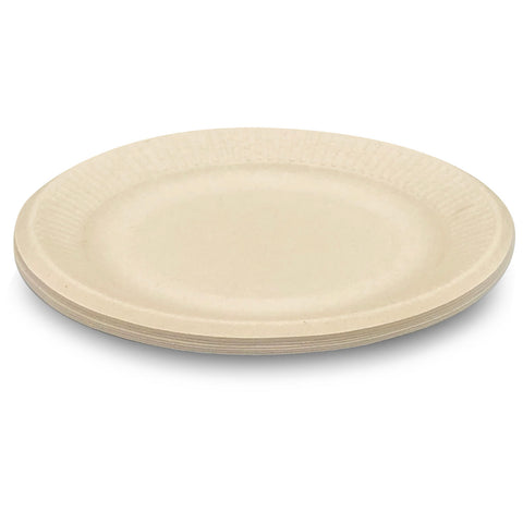 Paper Plate, 8 PCs (Ø7") - Asters Maldives