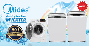 New! Midea Inverter Washing Machines