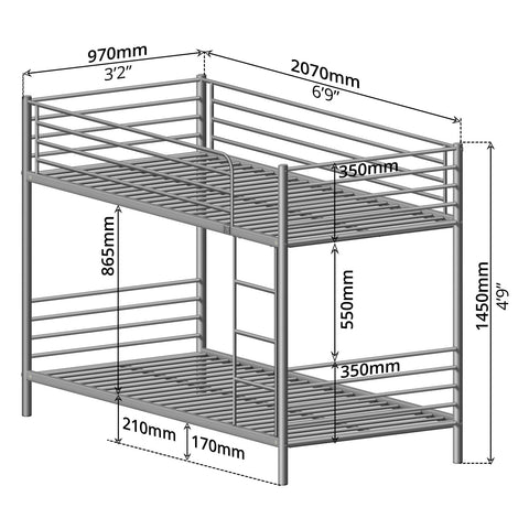 Bunk Bed (For Adults) - Asters Maldives
