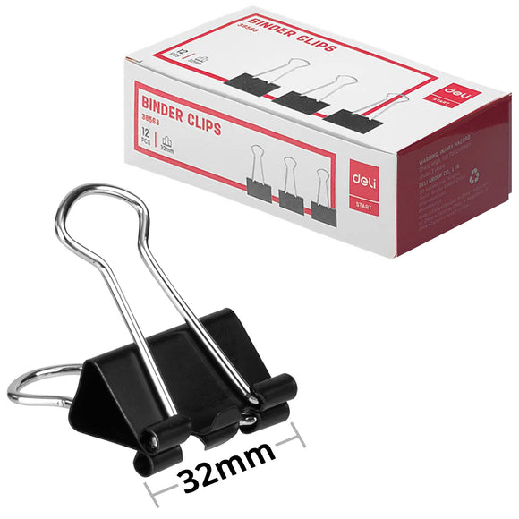 Double Clip, 12PCs (32mm) - Asters Maldives