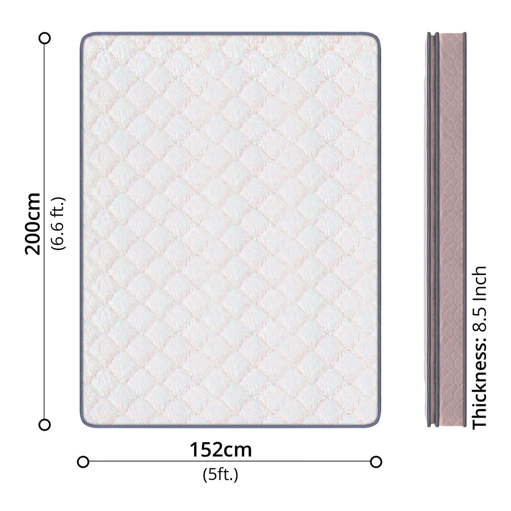 Bonnell Spring with Memory Foam Mattress - Asters Maldives