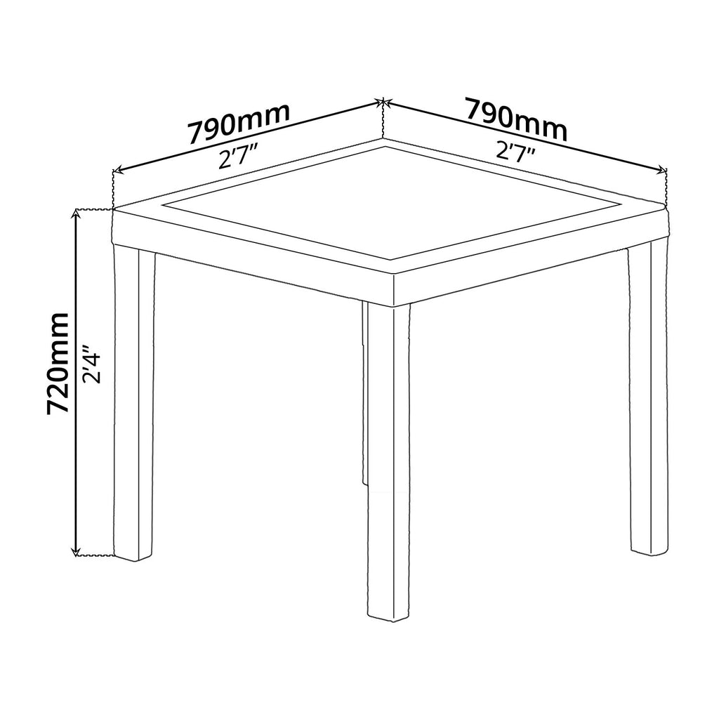Outdoor-Dining Set - Asters Maldives