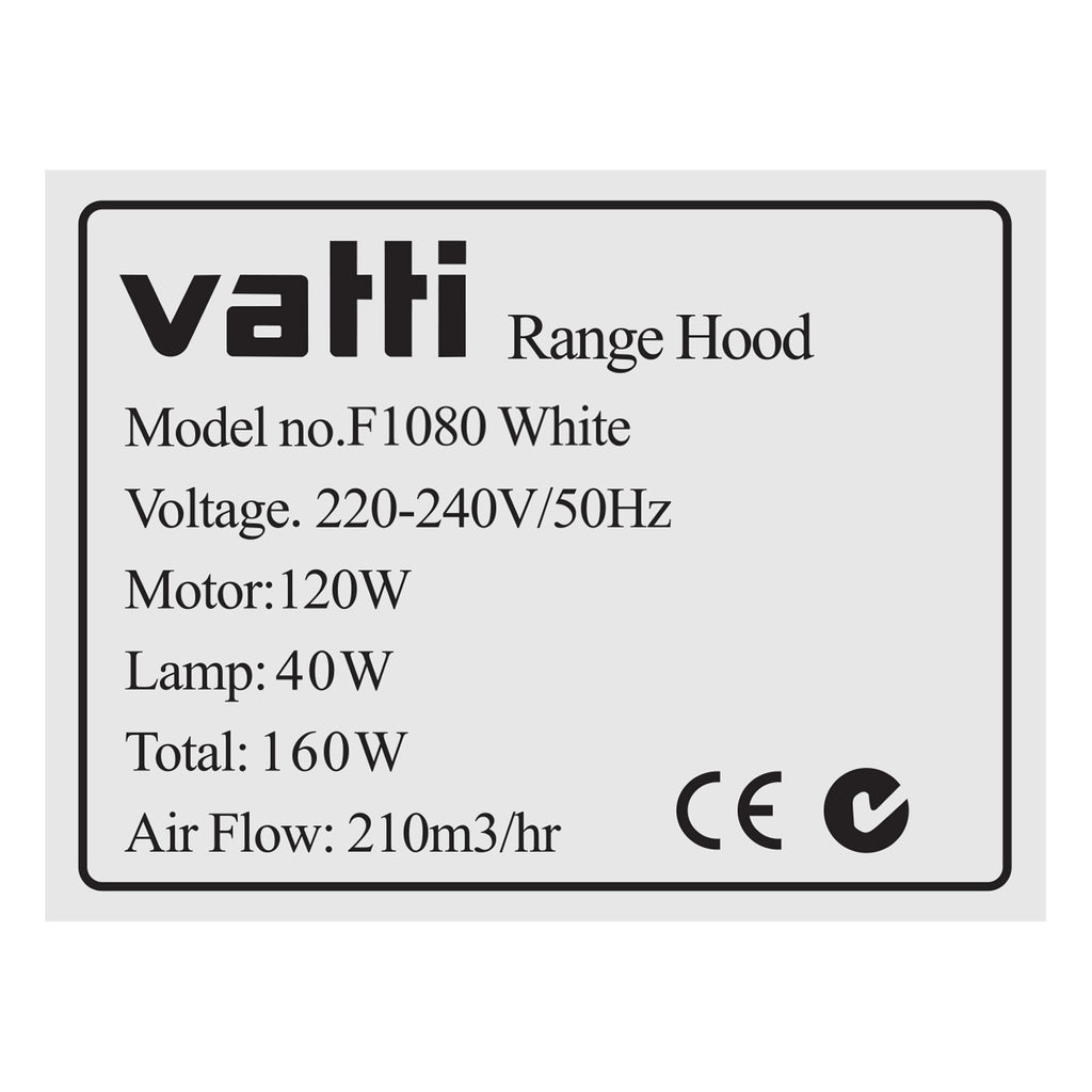 Range Hood (80cm) - Asters Maldives