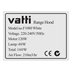 Range Hood (80cm) - Asters Maldives