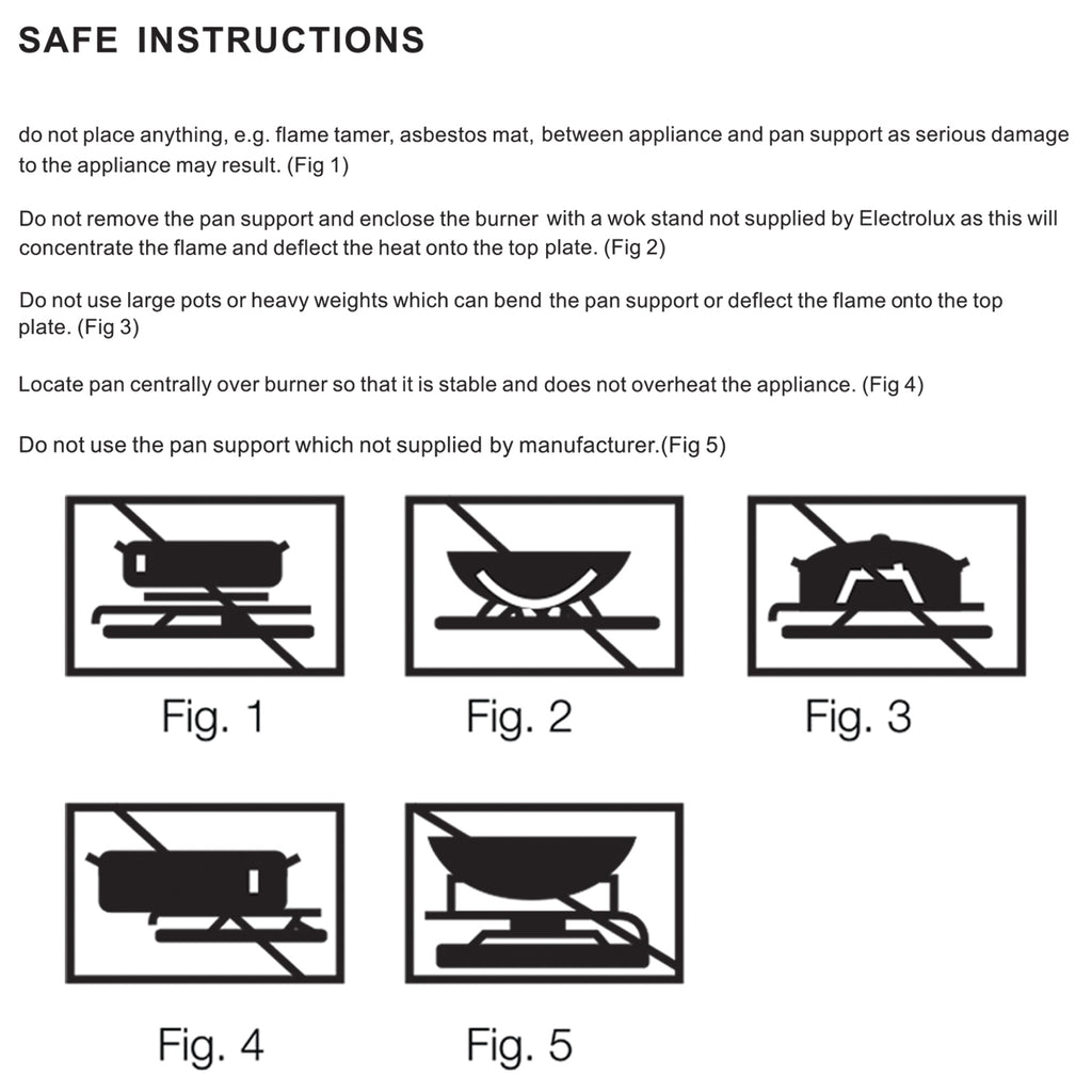 Built-in Gas Hob - Asters Maldives
