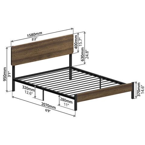 Queen Bed