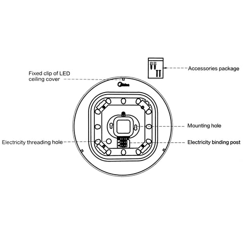 LED Ceiling Light (12W)