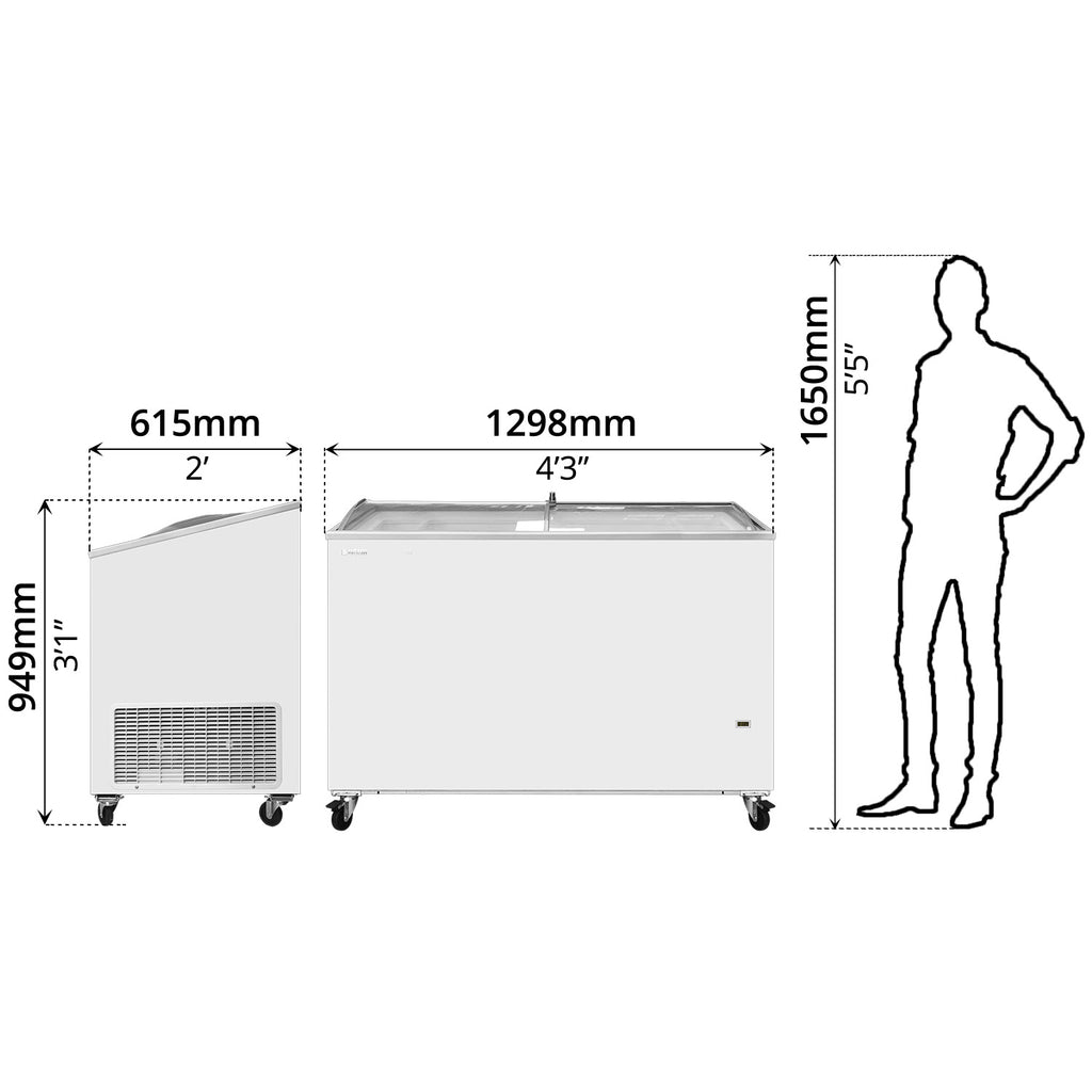 Chest Freezer (313L) - Asters Maldives