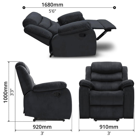 Recliner Set (3 PCs) - Asters Maldives