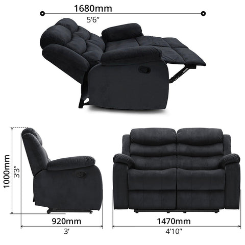 Recliner Set (3 PCs) - Asters Maldives