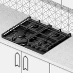 Built-in Gas Hob - Asters Maldives