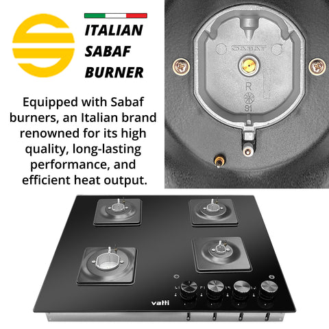 Built-in Gas Hob - Asters Maldives