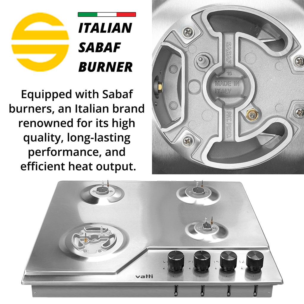 Built-in Gas Hob - Asters Maldives