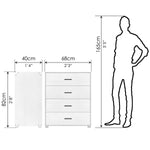 Bedroom Set (4 PCs) - Asters Maldives