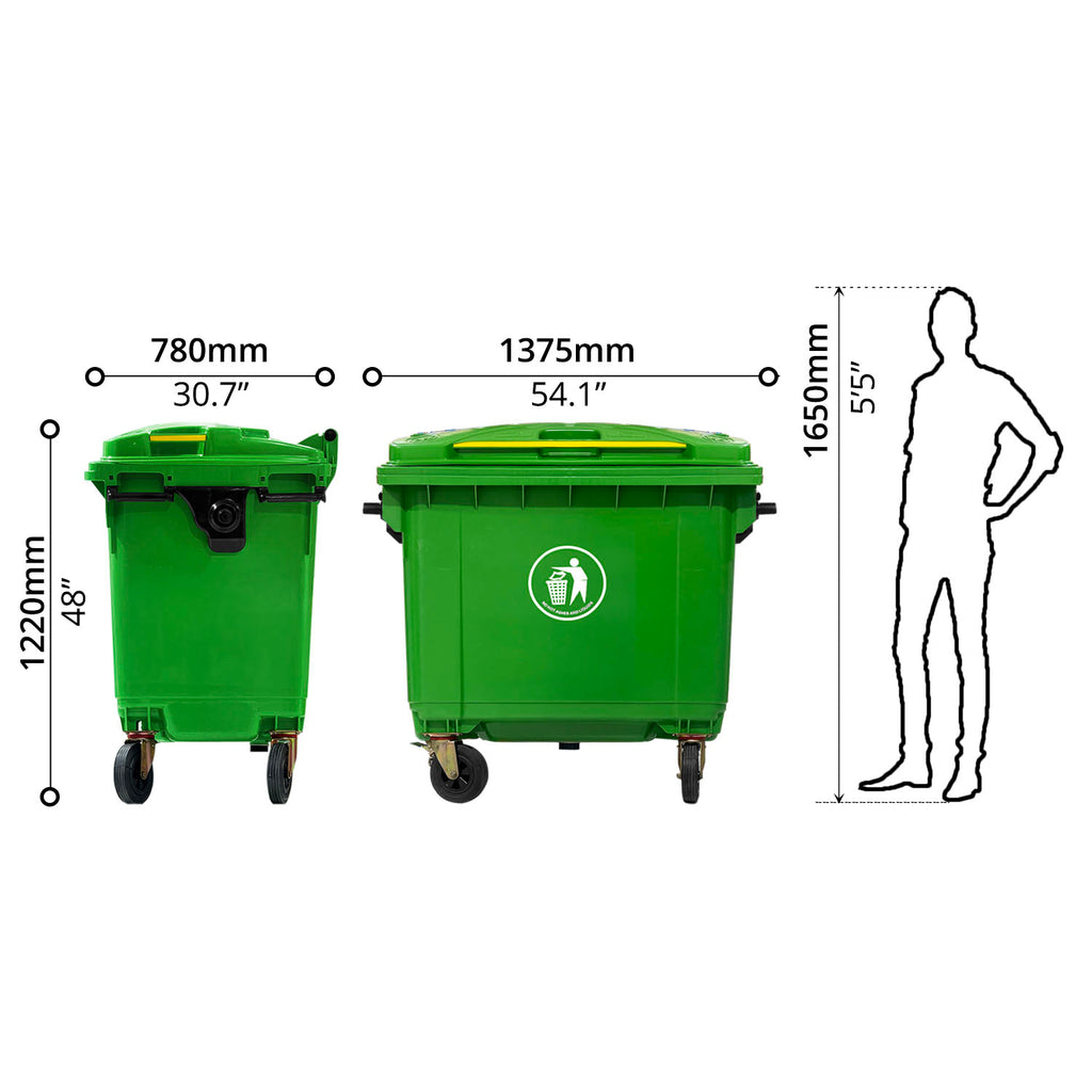 Dustbin (660L) - Asters Maldives