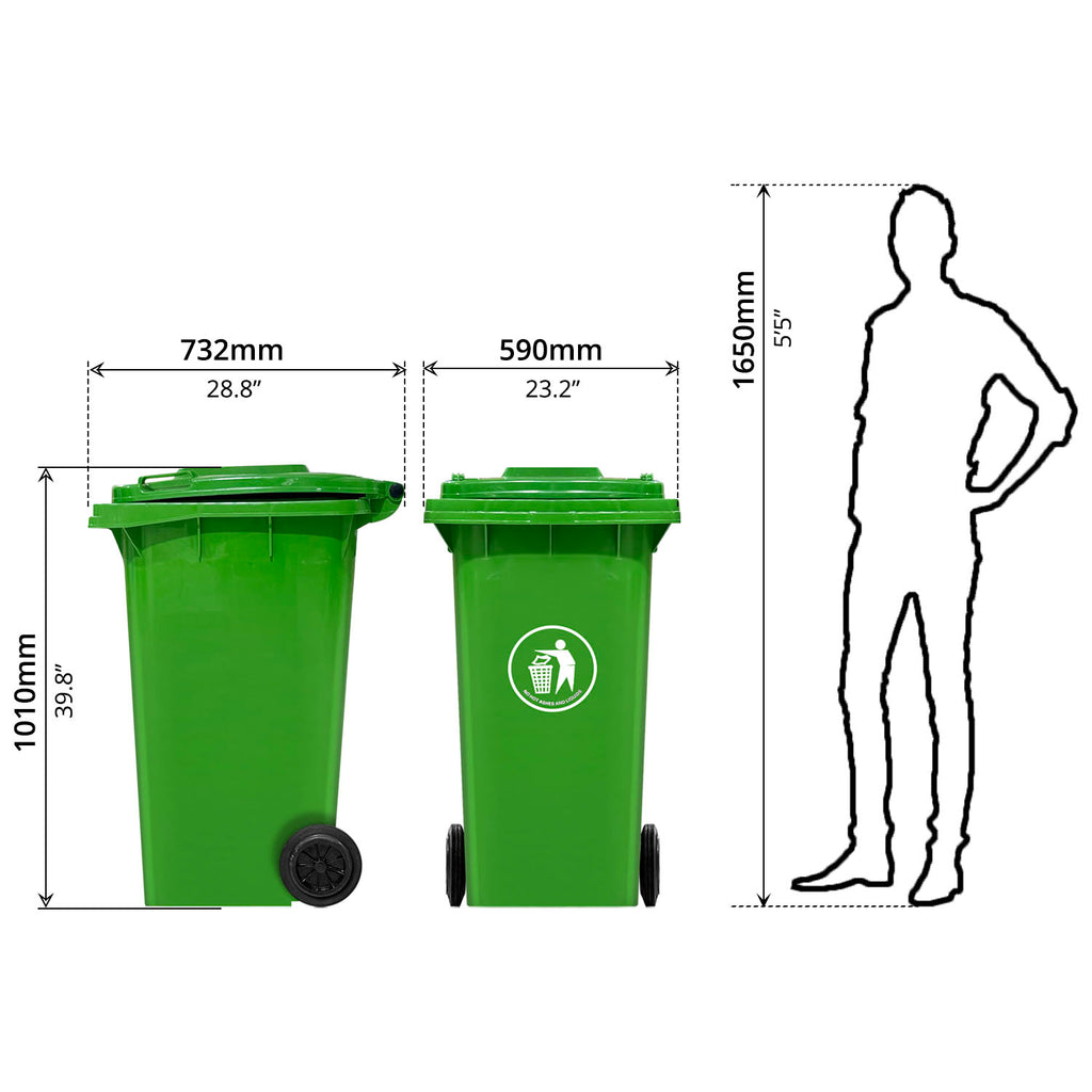 Dustbin (240L) - Asters Maldives