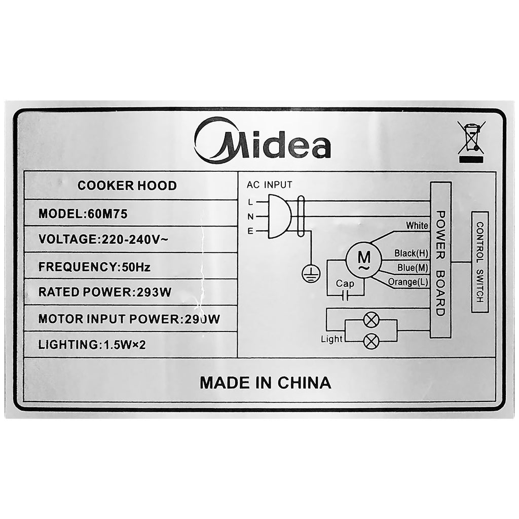 Range Hood (60cm) - Asters Maldives