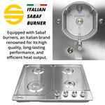 Built-in Gas Hob - Asters Maldives