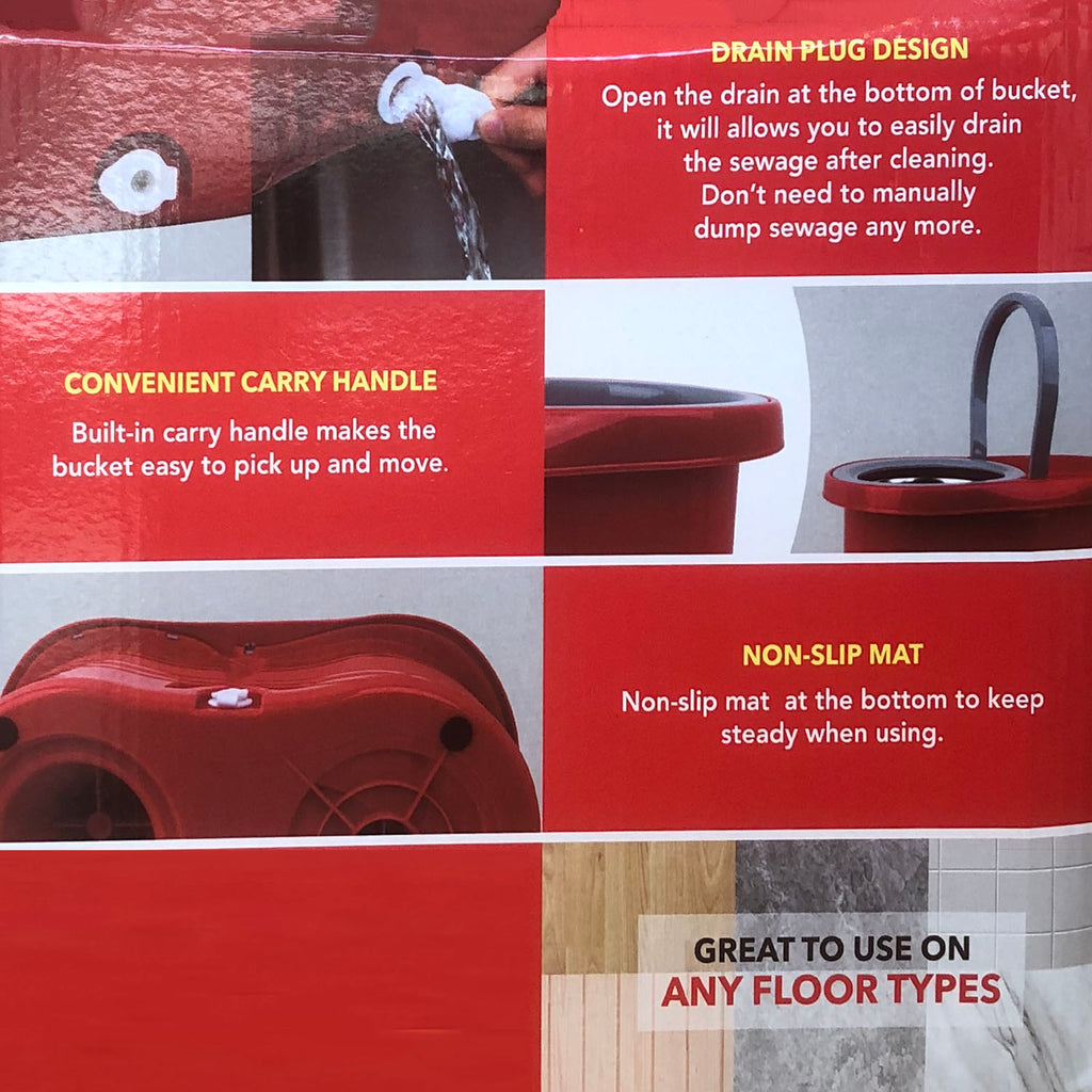 Tornado Mop with Bucket - Asters Maldives