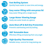 Kettle (1.7L) - Asters Maldives