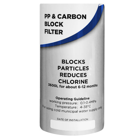 Water Filter (PP & Carbon) - Asters Maldives