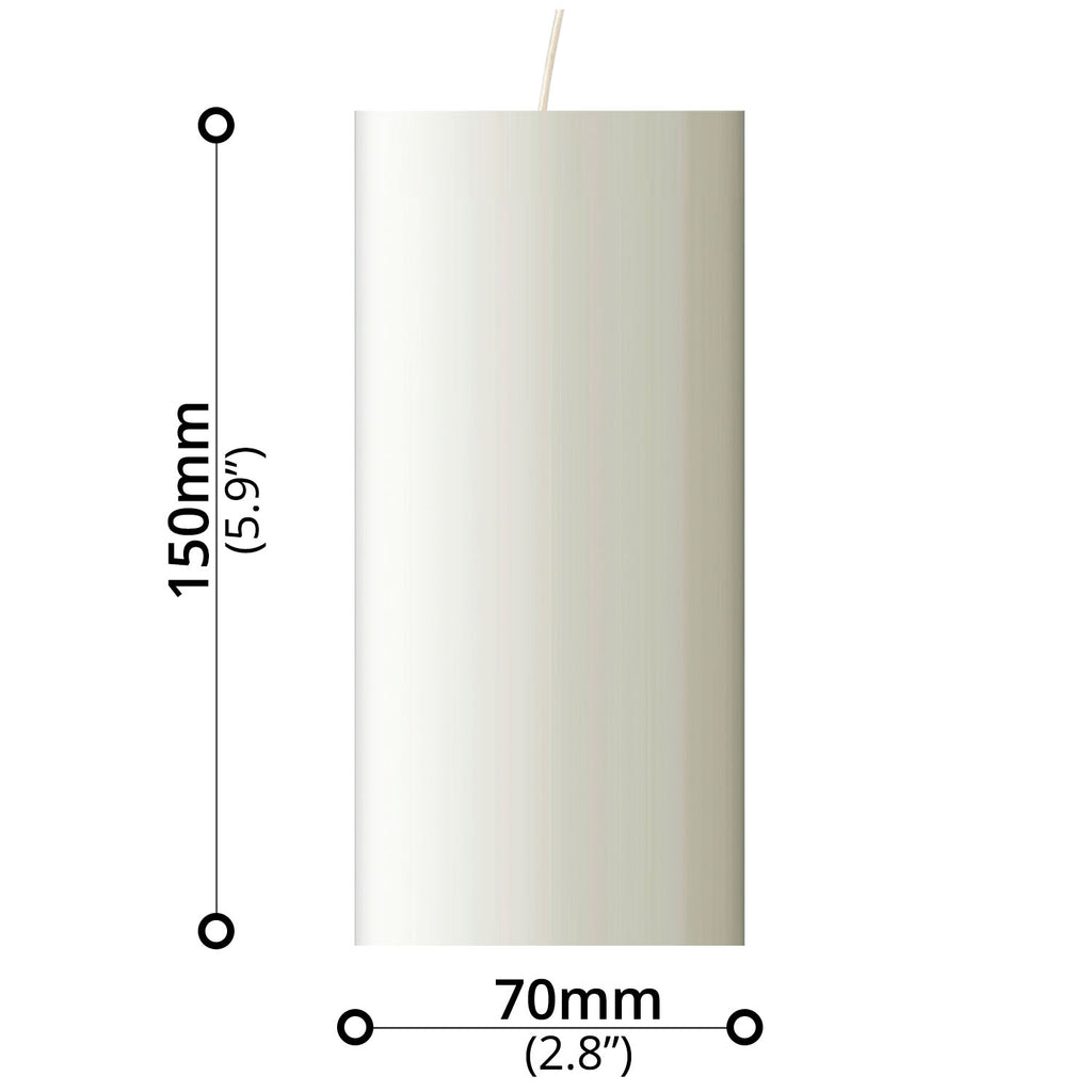 Candle (Ø70 x 150mm) - Asters Maldives