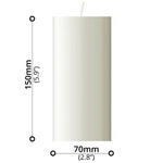 Candle (Ø70 x 150mm) - Asters Maldives