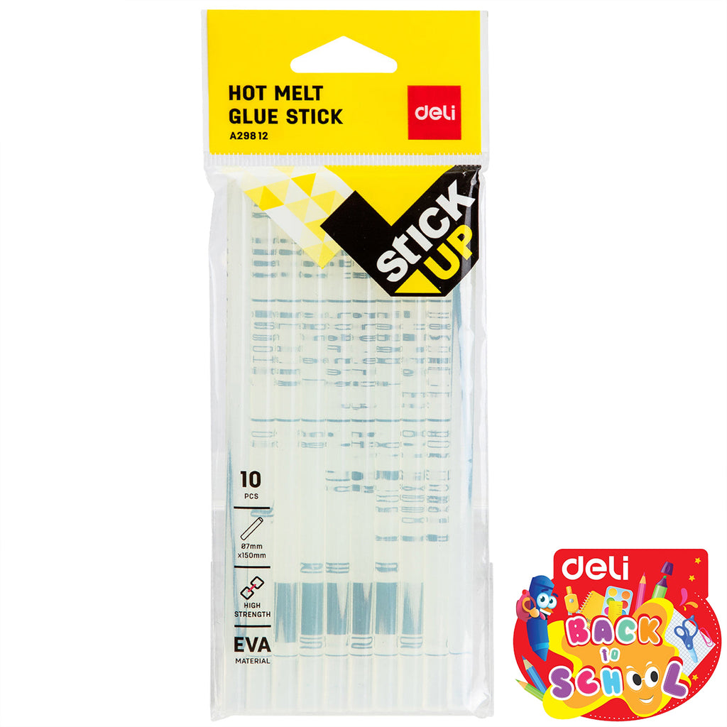 10-pcs Hot Melt Glue Stick (Ø7mm)