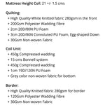 Bonnell Spring Mattress - Asters Maldives