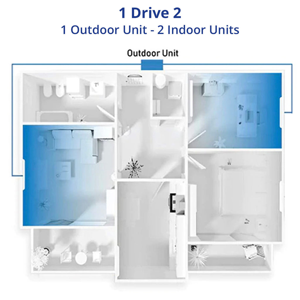18000 BTU Multi Outdoor AC (Inverter) - Asters Maldives