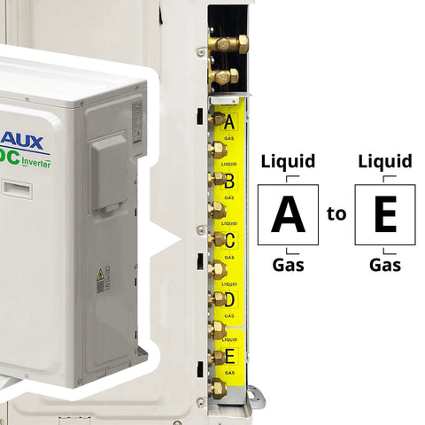 42000 BTU Multi Outdoor AC (Inverter) - Asters Maldives