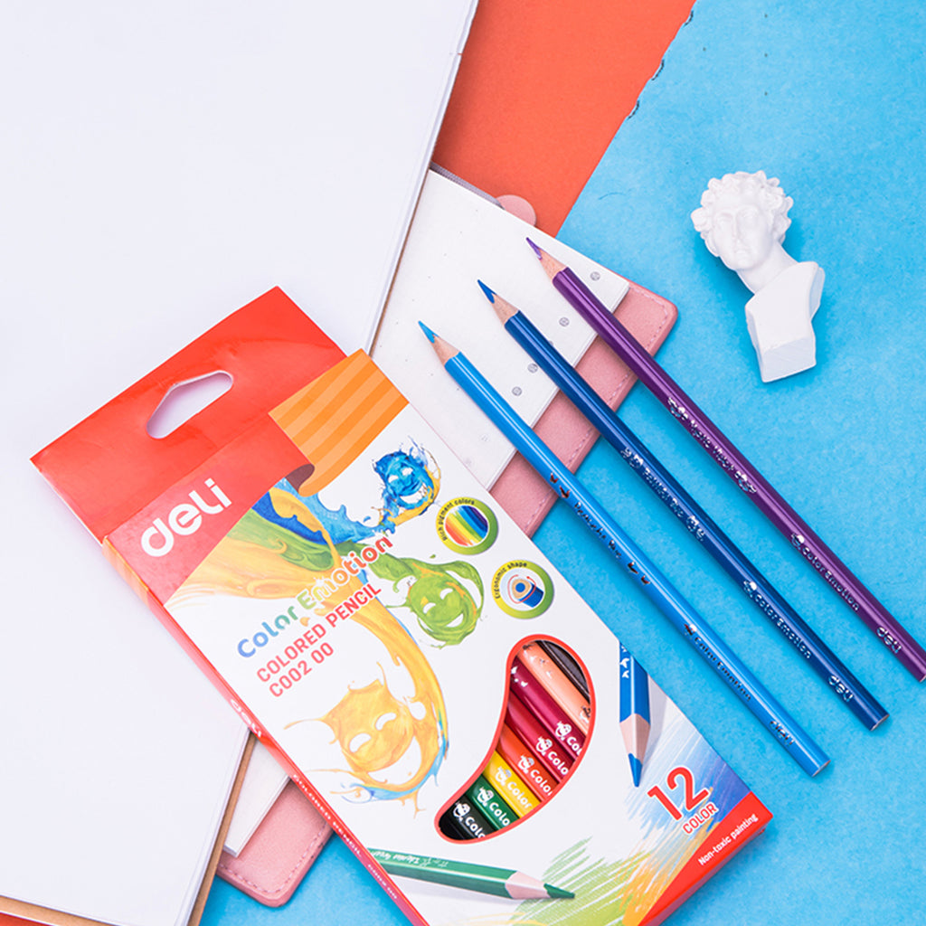 Color Pencil Set (12 PCs) - Asters Maldives