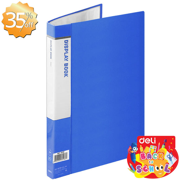 Display Book. 30 Pockets (A4) - Asters Maldives