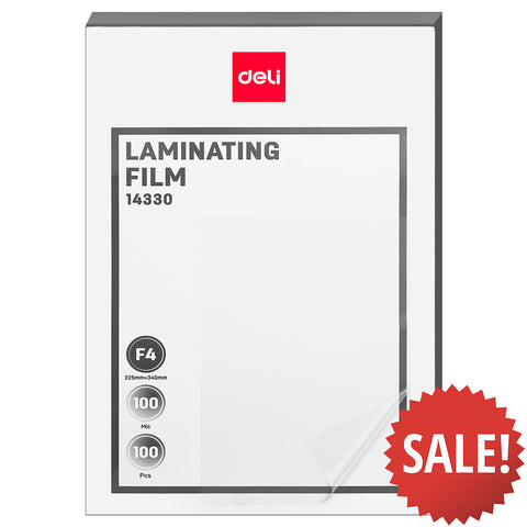 Laminating Pouch, 100PCs (F4) - Asters Maldives