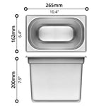 GN 1/4 Container - Asters Maldives