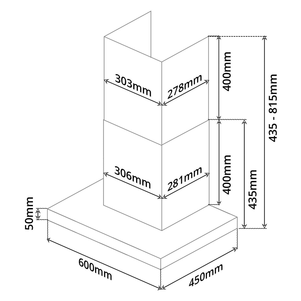 Range Hood (60cm) - Asters Maldives